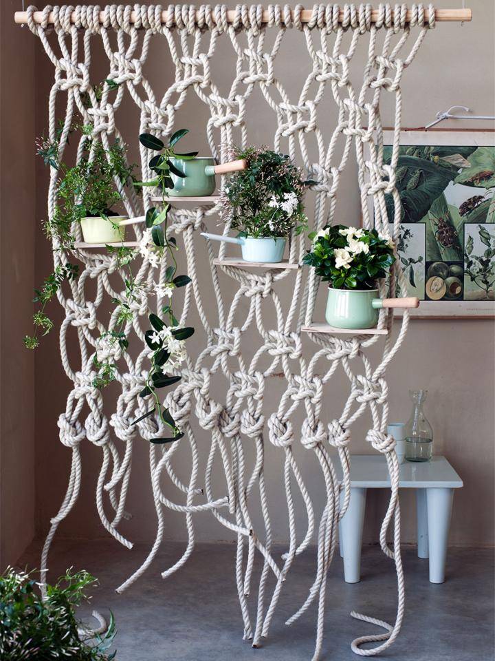 Macramé klimrek