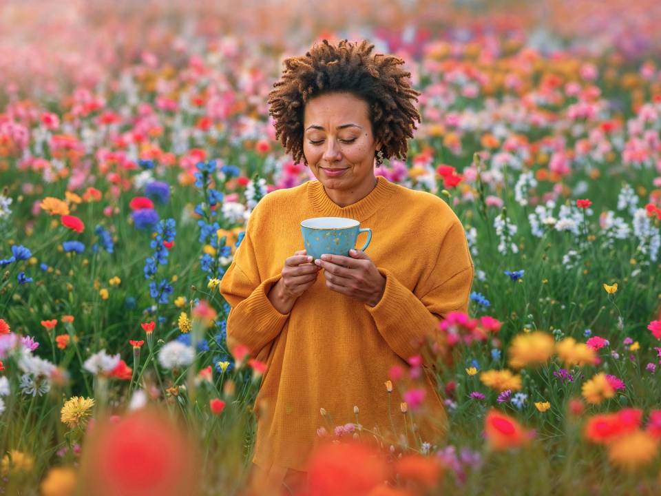 AI bloemen