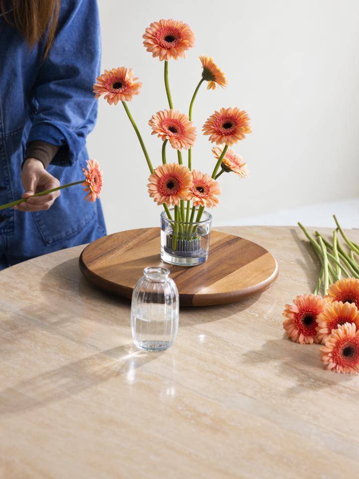 Gerbera bloemschikken