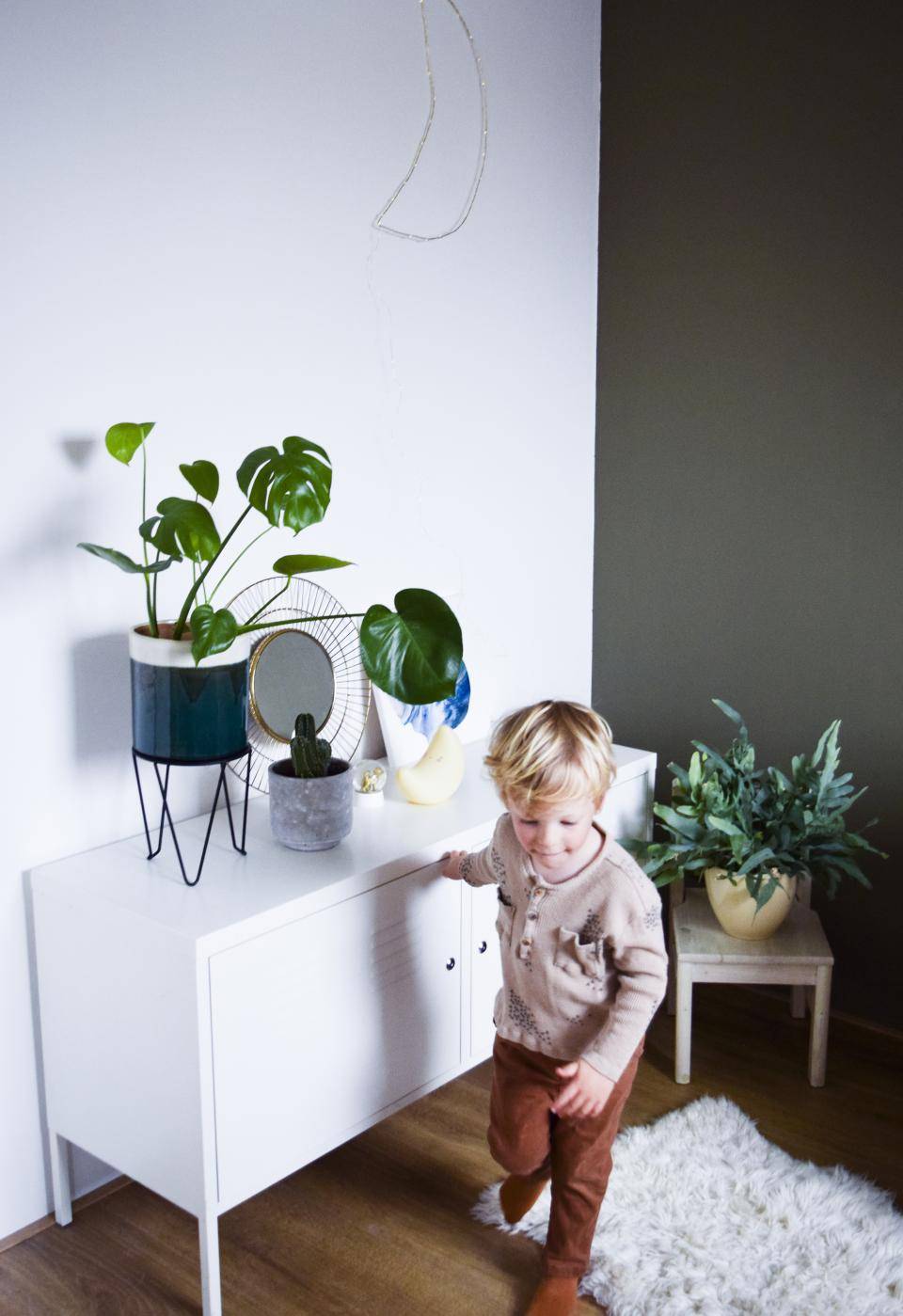 Kinderkamer planten