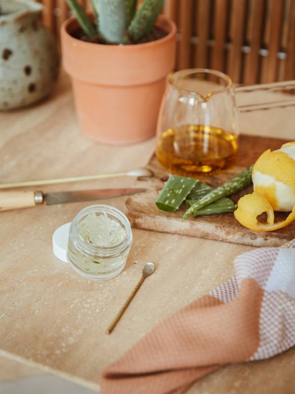 Aloe vera gel maken