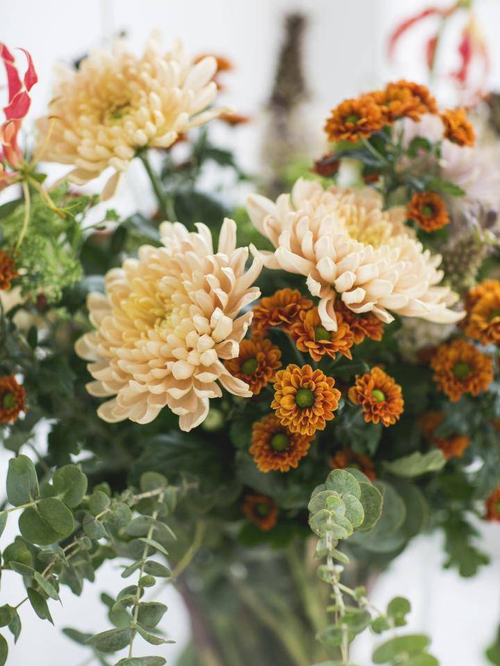 Chrysant boeket