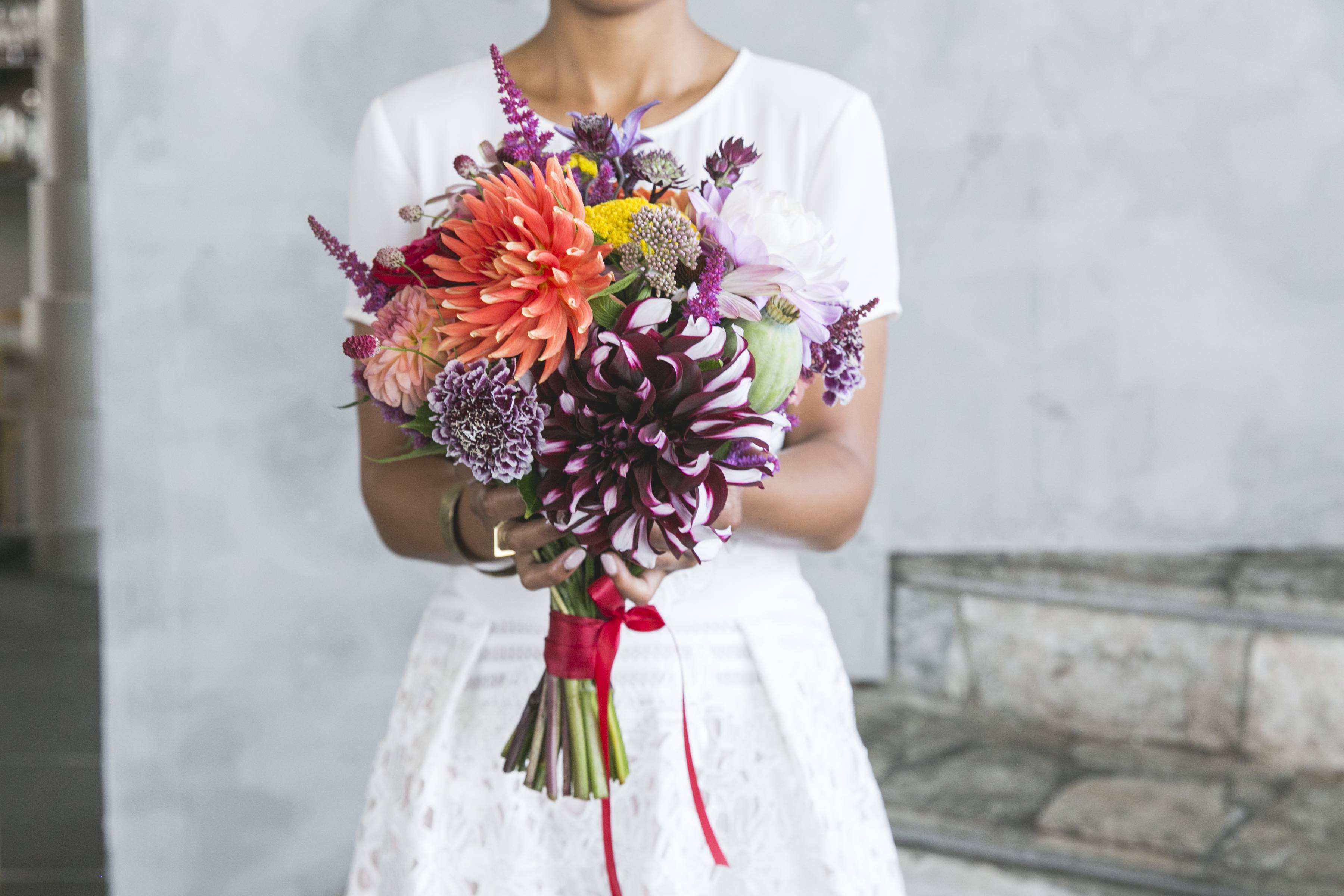 Dahlia bruiloft
