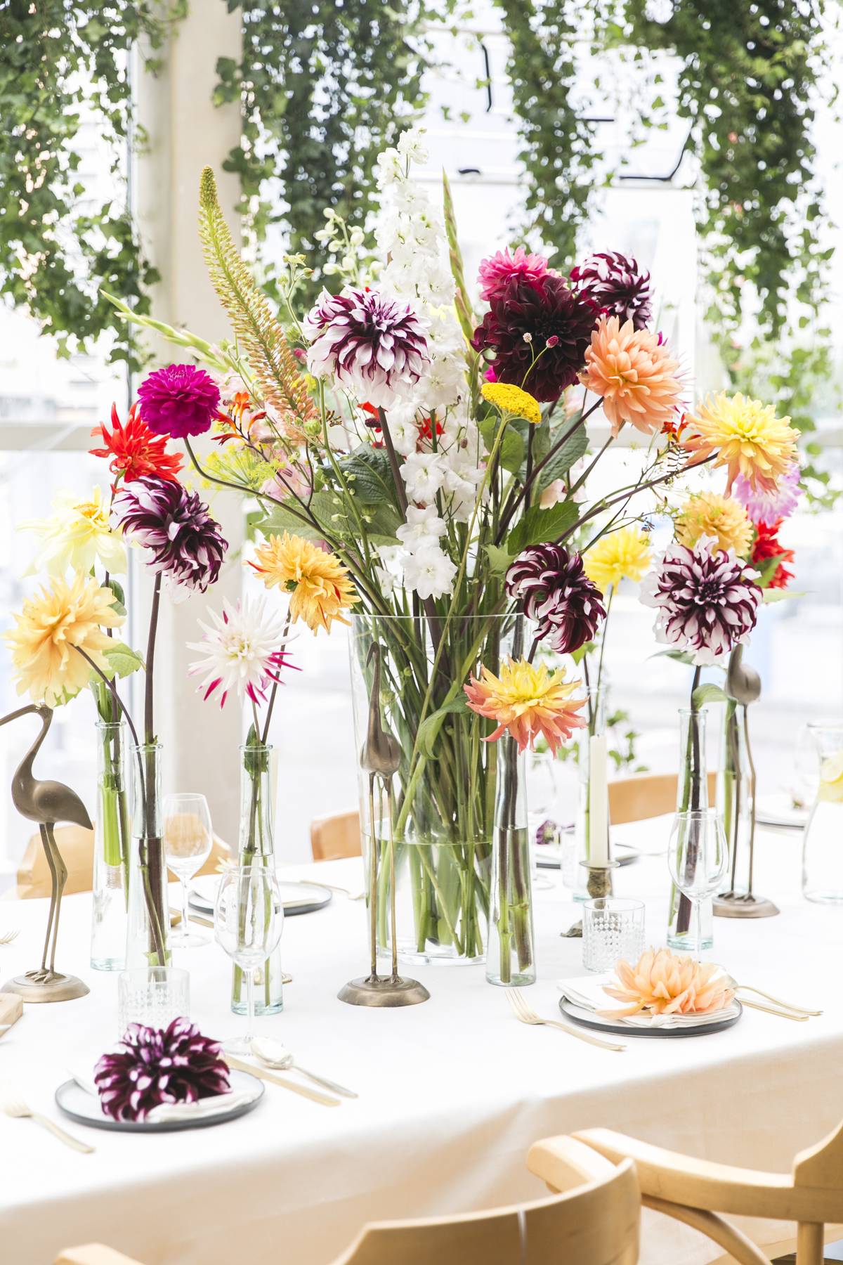 Dahlia bruiloft