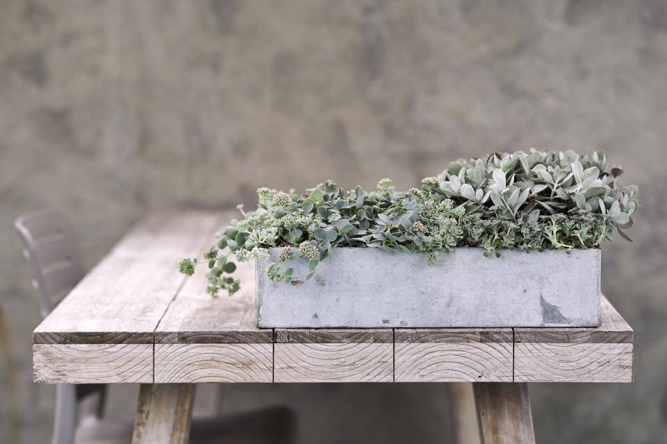 Vergrijs je tuintafel