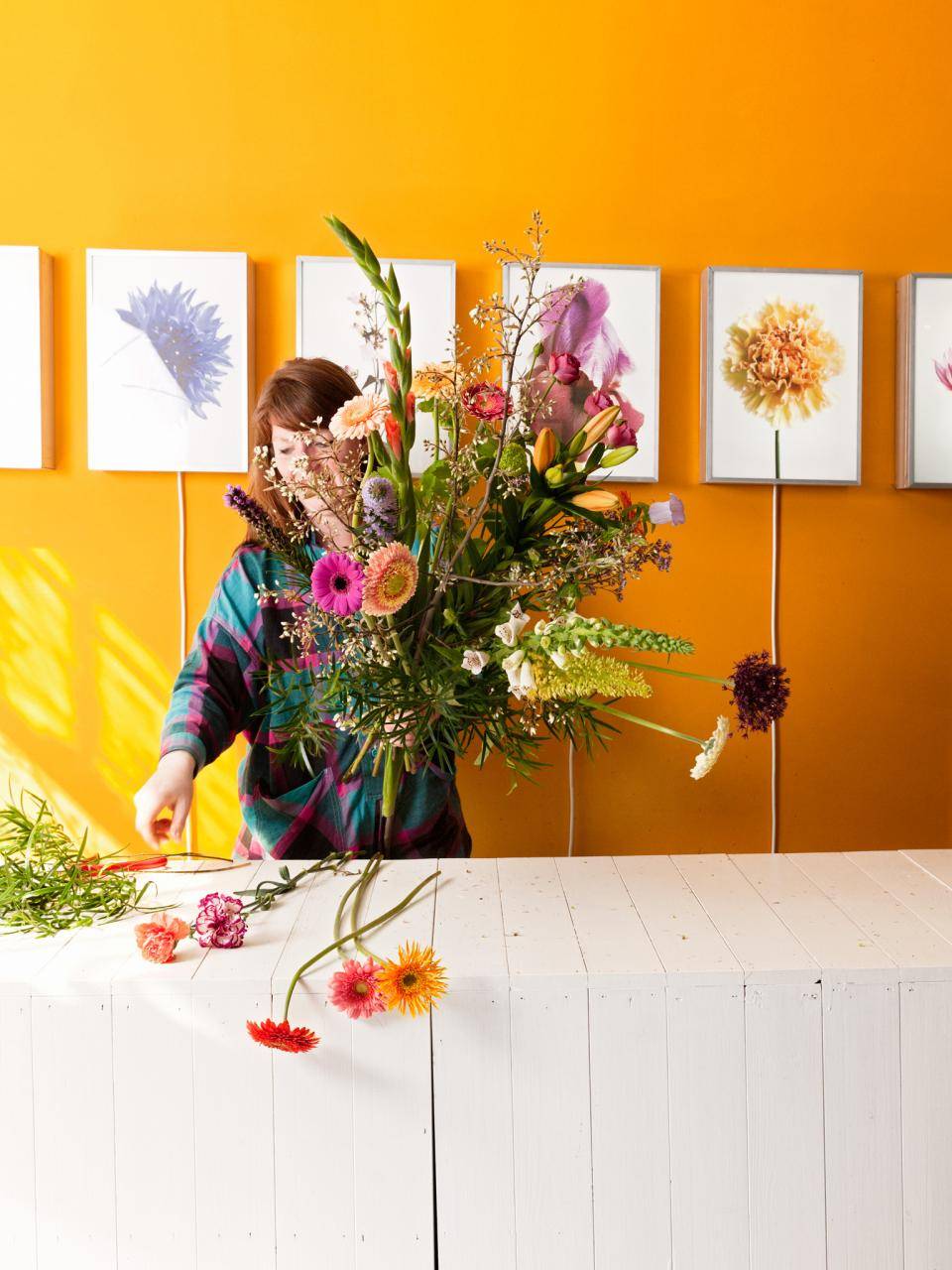 Susanne Vuyk, bloemist NIChE in Rotterdam