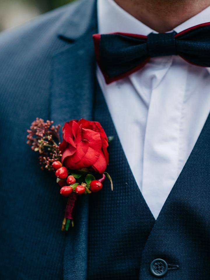Bloemen corsage