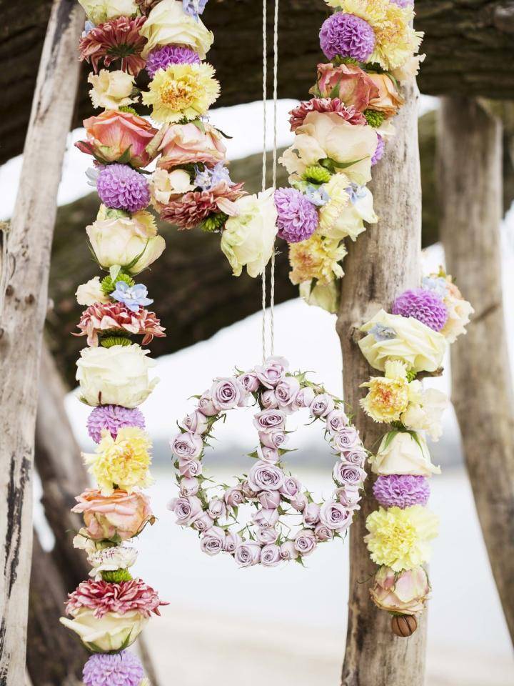 rouwbloemen