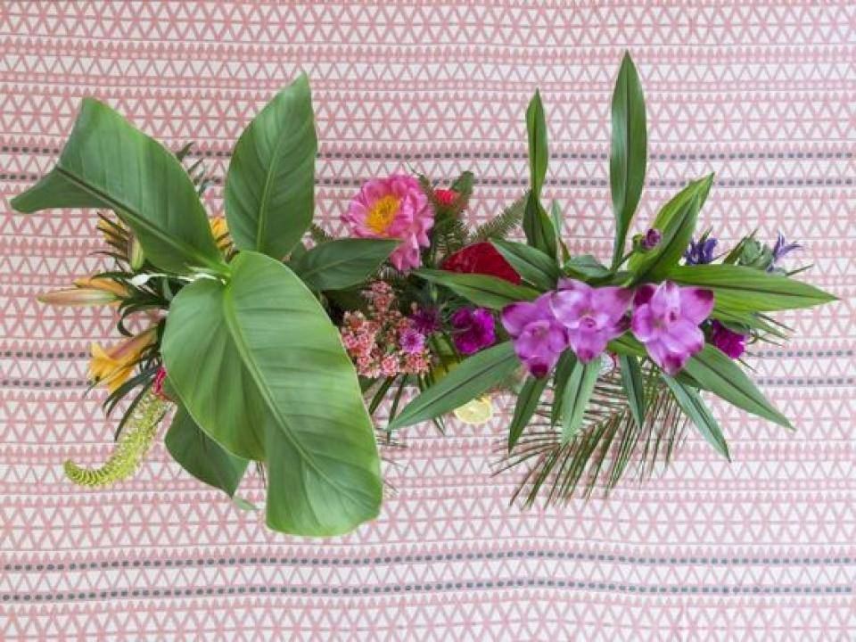 Fruit en bloemen